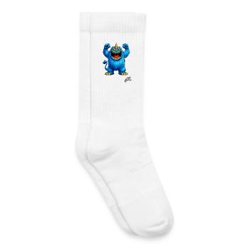 The Guardian of the Blue Hearts - Kids Tennis Socks - white - Right