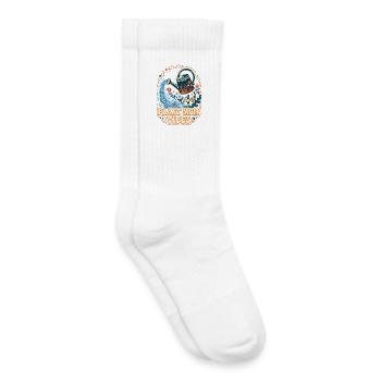 Plant Mom Vibes Retro Gartenmotiv - Kinder Tennissocken - Weiß - Rechts