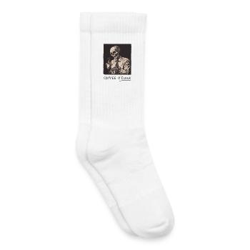Coffee O'Clock - Kids Tennis Socks - white - Right