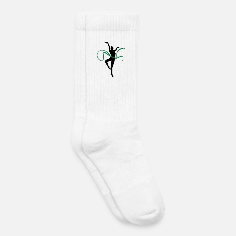 Gymnastik - Kinder Tennissocken - Weiß