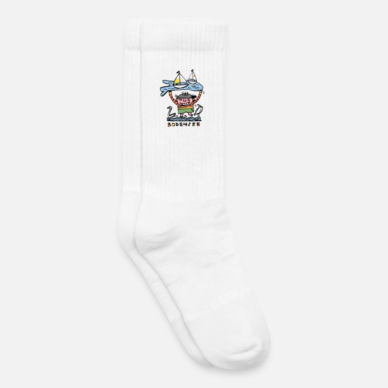 Bodensee - Kinder Tennissocken - Weiß