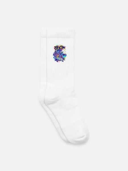 Skater SK8 - Kinder Tennissocken - Weiß