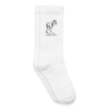 Wild Viking Icelandic Horse - Kids Tennis Socks - white - Right
