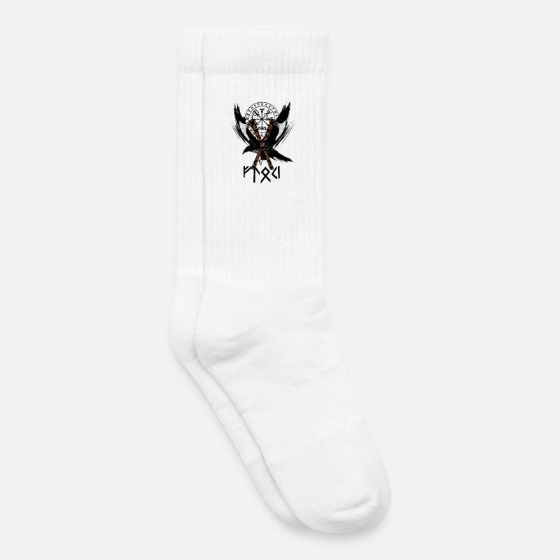 Wikinger - Kinder Tennissocken - Weiß