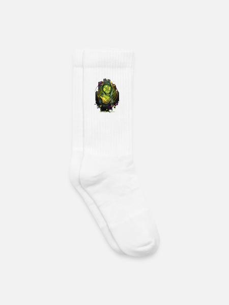 take your pills - Kids Tennis Socks - white