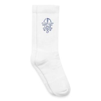 Wenn Sie das lesen können, bin ich gekentert. - Kinder Tennissocken - Weiß - Rechts