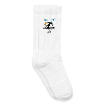Beer Drama ART - Kids Tennis Socks - white - Right