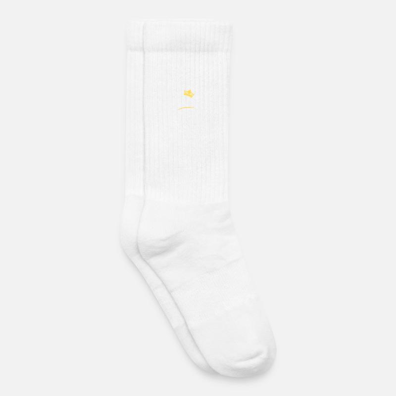 Jesus Crown Script Tee - Kinder Tennissocken - Weiß