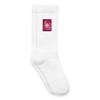 Winterzauberkraft - Sonja Ariel von Staden - Kinder Tennissocken - Weiß - Rechts