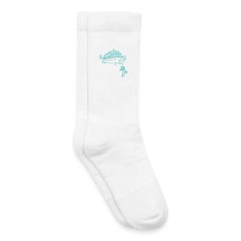 Kreuzfahrtschiff Urlaub - Kinder Tennissocken - Weiß - Rechts