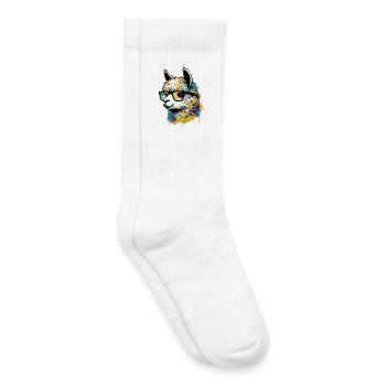 Alpaca - Kids Tennis Socks - white - Right