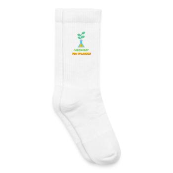 Fasziniert von Pflanzen - Kinder Tennissocken - Weiß - Rechts
