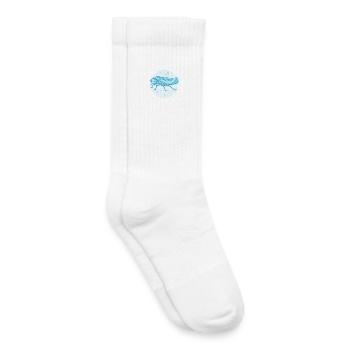 Lebendige Springende Zikade - Kinder Tennissocken - Weiß - Rechts