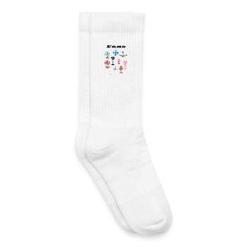 Eine Auswahl an Ventilatoren - Kinder Tennissocken - Weiß - Rechts