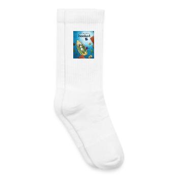 Meer der Worte - Kinder Tennissocken - Weiß - Rechts