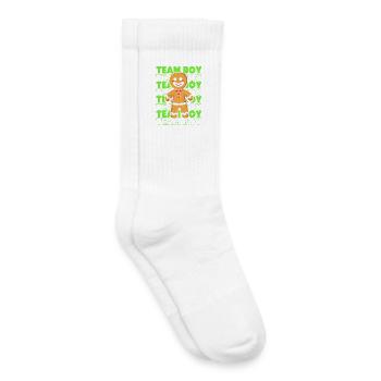Team Boy Christmas - Kids Tennis Socks - white - Right