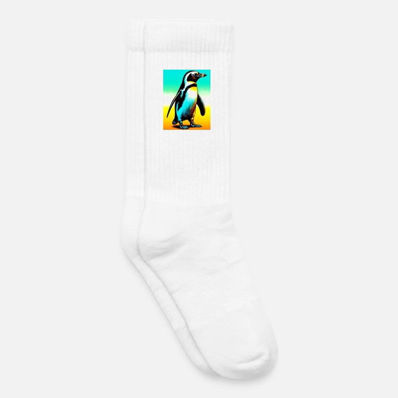 Pinguin - Kinder Tennissocken - Weiß
