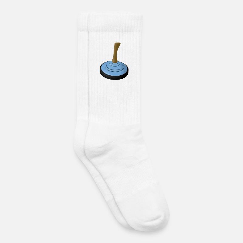 2025-EISSTOCK-hellblau - Kids Tennis Socks - white