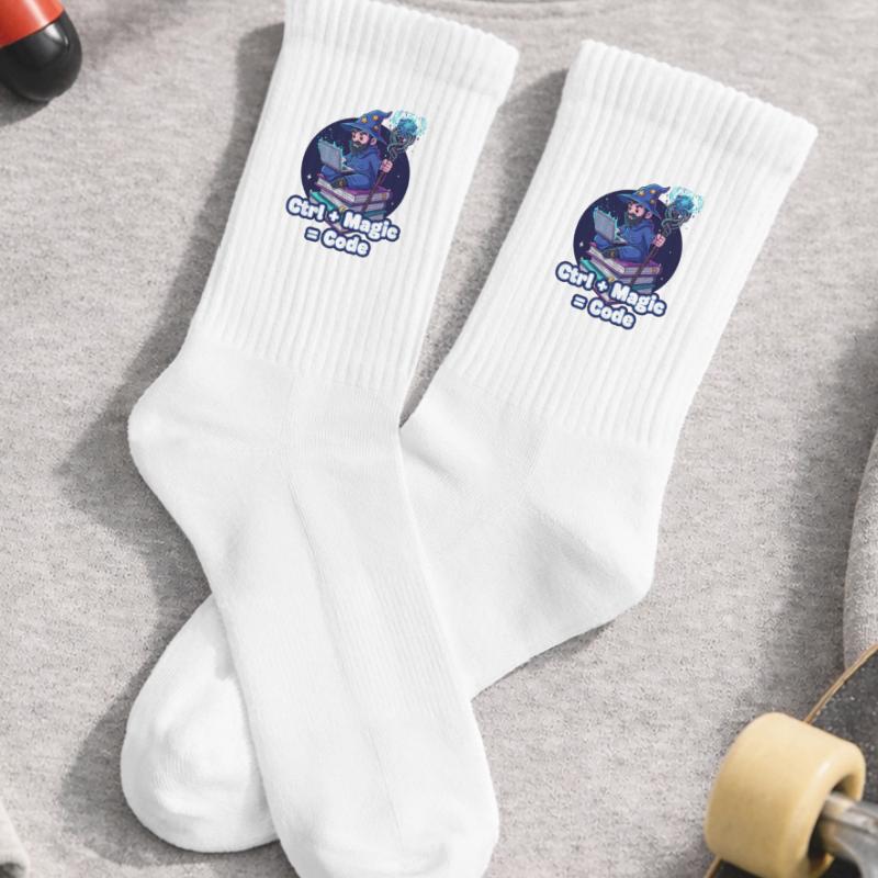 Ctrl Magic Code Zauberer Kinder Tennissocken