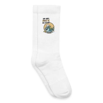 Butter bei die Fische - Kinder Tennissocken - Weiß - Rechts