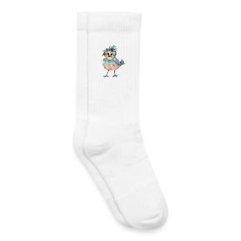 Bunter_Vogel - Kids Tennis Socks - white - Right