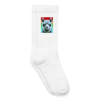 Alpaca - Kids Tennis Socks - white - Right