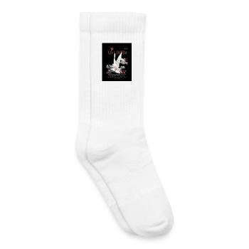 No Limits Motivational T-Shirt Mindset Discipline - Kids Tennis Socks - white - Right