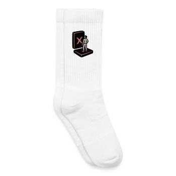 Bouldering Wall Climbing Bouldering Climbing Hall - Kids Tennis Socks - white - Right