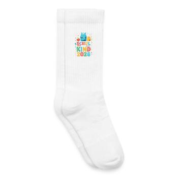 Scolaire 2026 Inscription scolaire 2026 Retour à l’école - Chaussettes de tennis bio enfant - blanc - Droite