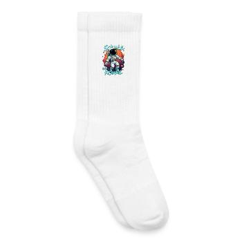 Schulkind 2026 Einschulung 2026 Schulanfang - Kinder Tennissocken - Weiß - Rechts
