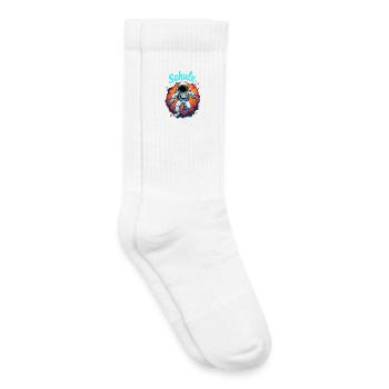 Schulkind 2026 Einschulung 2026 Schulanfang - Kinder Tennissocken - Weiß - Rechts