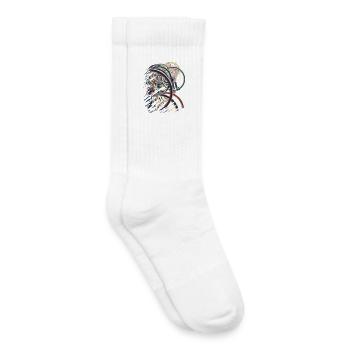 Radball | Cycle Ball Break 1 - Chaussettes de tennis bio enfant - blanc - Droite