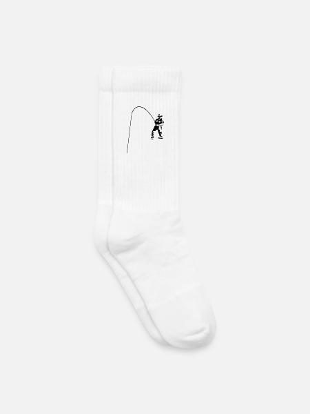 Angler - Kinder Tennissocken - Weiß