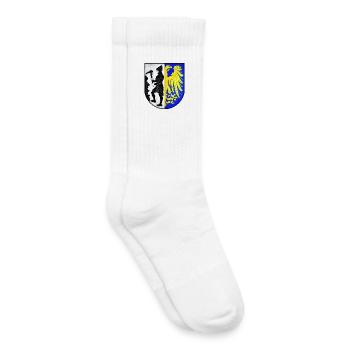 Bytom - Pologne - Chaussettes de tennis bio enfant - blanc - Droite