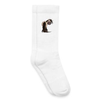 Goldiger Connemara - Kinder Tennissocken - Weiß - Rechts