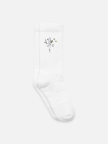 blumenwiesen strauss - Kinder Tennissocken - Weiß
