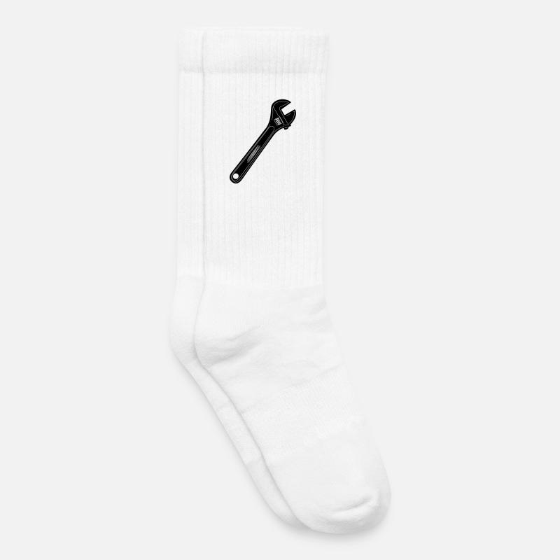 Pinces à outils - Chaussettes de tennis bio enfant - blanc