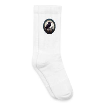 Black Raven - Kids Tennis Socks - white - Right