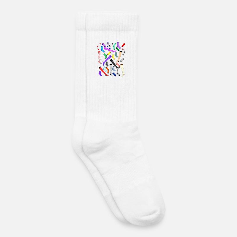 Socken - Kinder Tennissocken - Weiß
