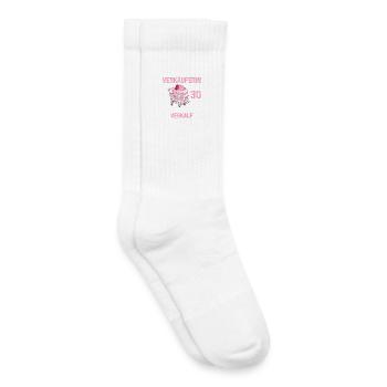 30 Geburtstag Verkäuferin Verkauf 30 Jahre Spruch - Kinder Tennissocken - Weiß - Rechts