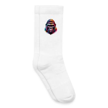 Gorilla - Kids Tennis Socks - white - Right