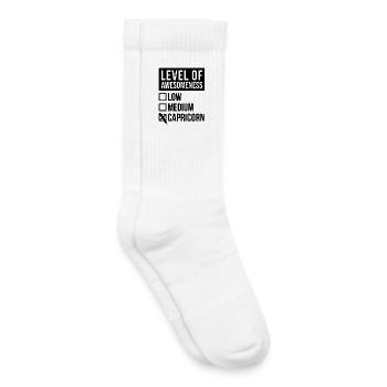 Steinbock - Kinder Tennissocken - Weiß - Rechts