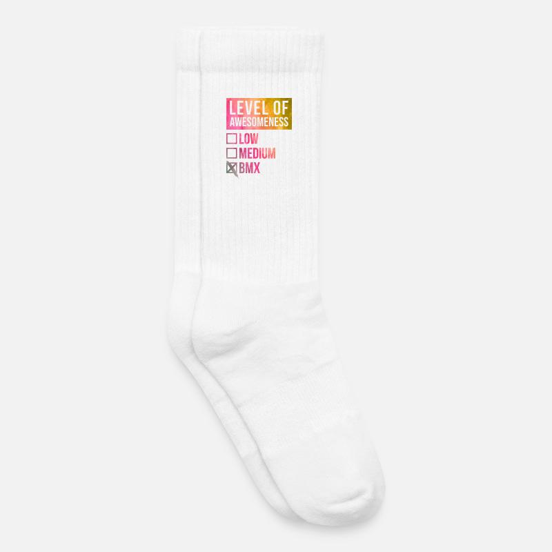 BMX - Kinder Tennissocken - Weiß