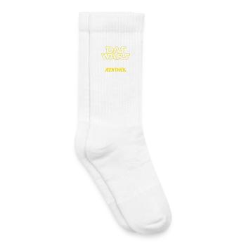 Rente Das wars - Endlich Rentner ich jetzt bin - Kinder Tennissocken - Weiß - Rechts