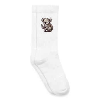 Koala - Kids Tennis Socks - white - Right
