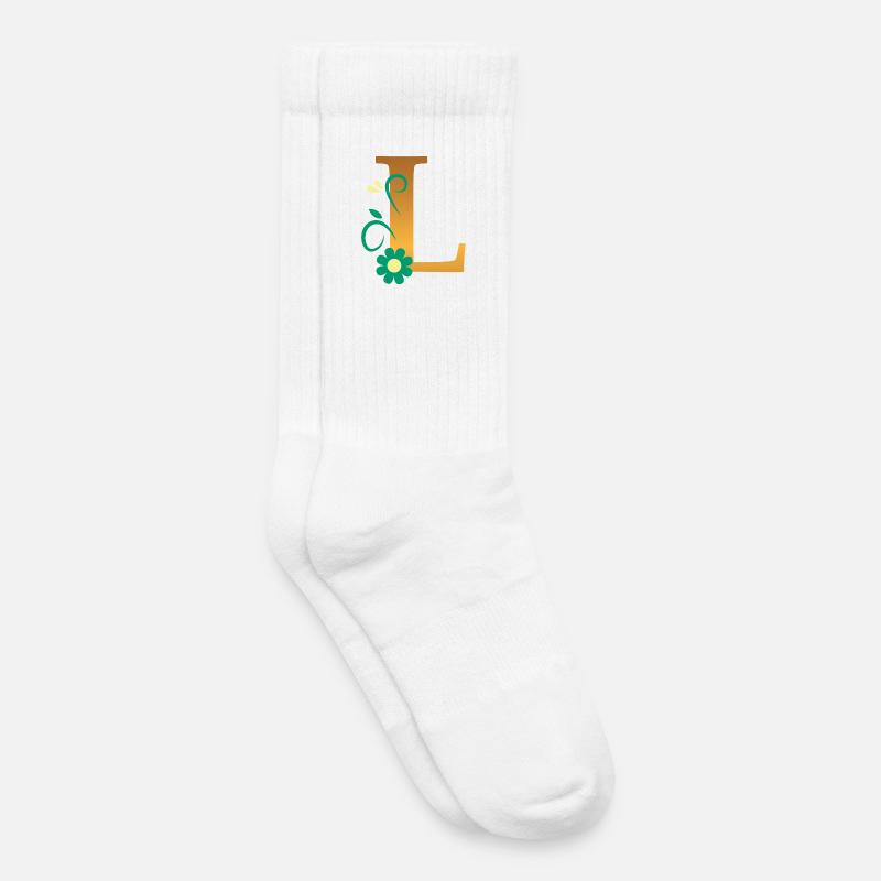 L - Kids Tennis Socks - white