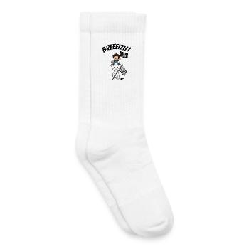 Brittany Breizh Hermine Breton Kind Gwenn ha Du - Kinder Tennissocken - Weiß - Rechts