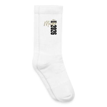 Champion 2026 - Chaussettes de tennis bio enfant - blanc - Droite