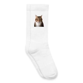 Missty portrait - Chaussettes de tennis bio enfant - blanc - Droite