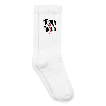 Rose deer - Kids Tennis Socks - white - Right